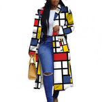 Women Spring African Long Sleeve Coats