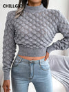 Women Knitted Autumn Long Sleeve Casual Sweaters 