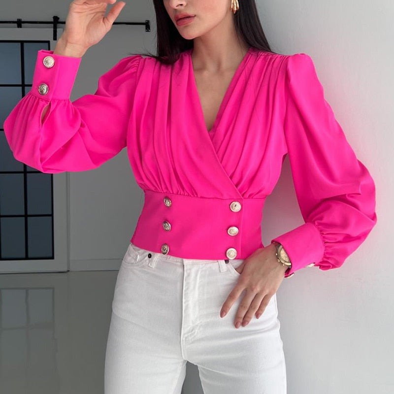 Fashion Elegant Long Sleeve Blouse