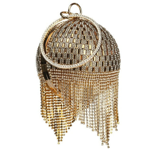 Rhinestone Party Pouch | Glitter Shoulder Bag Women | Luxury