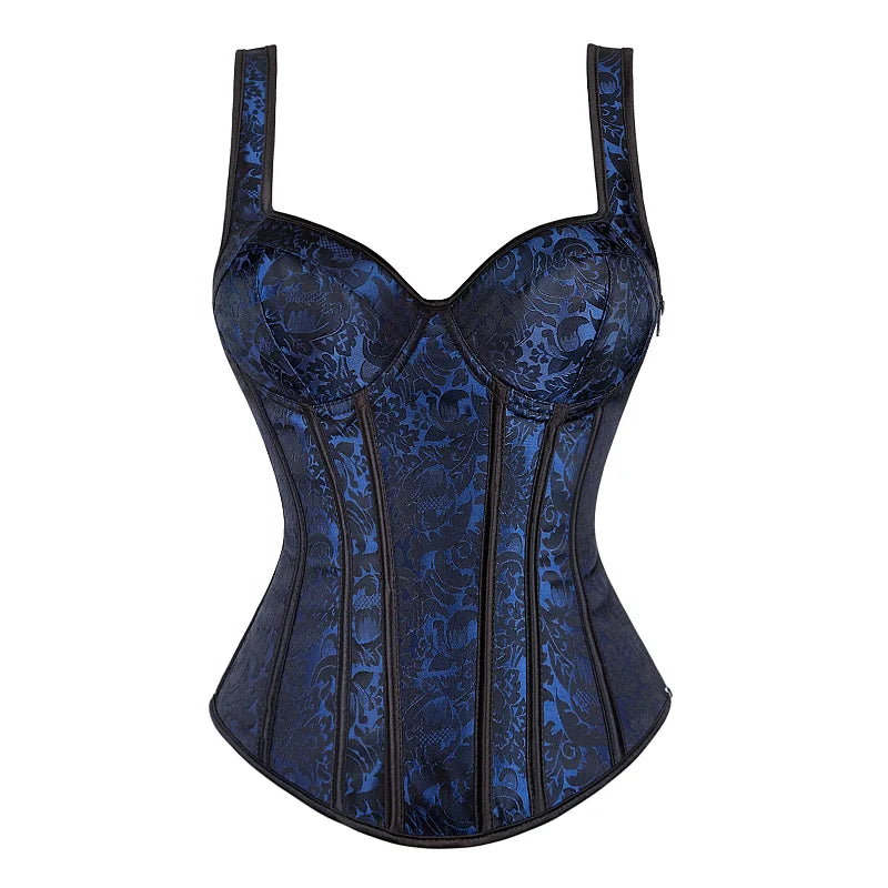 Women Corsets Vest with Straps 