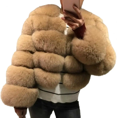 Women's Winter Faux Fur Jacket