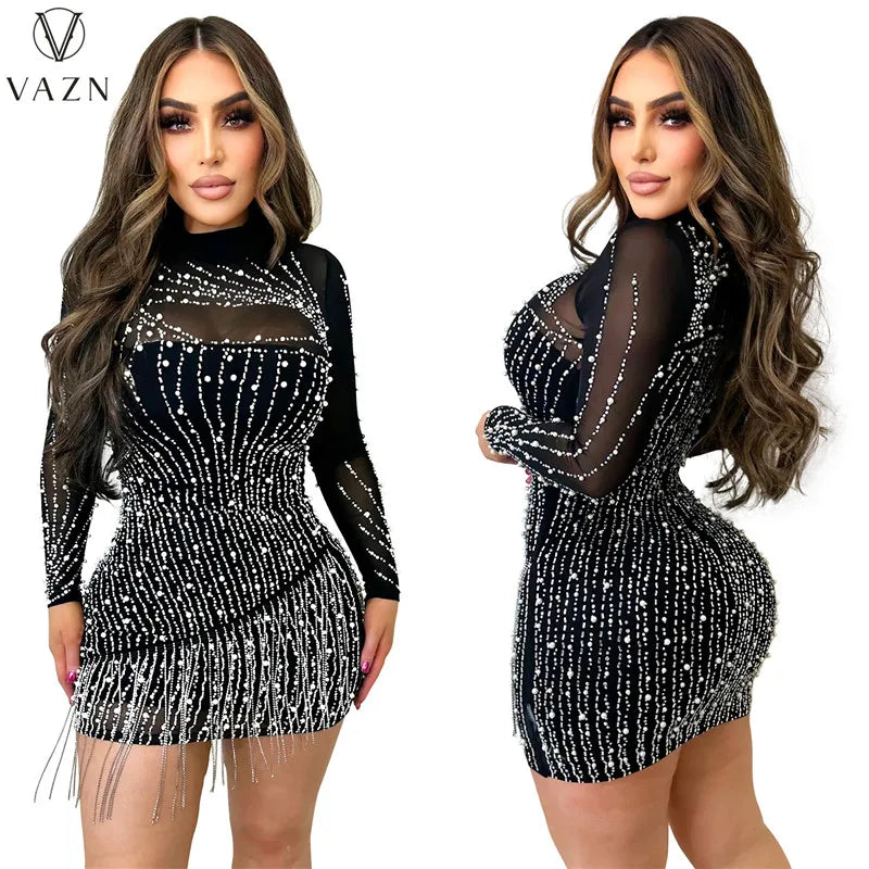 New Sexy Club Party Style Women Short Dress 