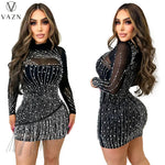 New Sexy Club Party Style Women Short Dress 