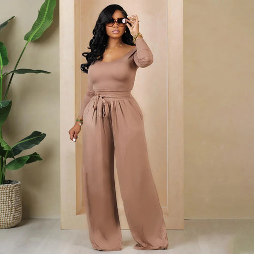 Women Two Piece Matching Pants Sets