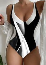 Women Plus Size Swimwear European One Piece Swimsuits