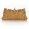 Gold Clutch Glitter Bead Bag