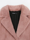 Women Long Thick Warm Soft Colored Winter Coat