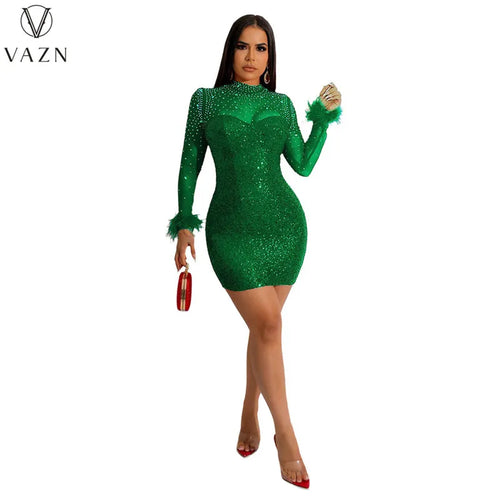 Women New Sexy Club Party Style Short Dress Long