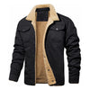 Winter Long Sleeve Turndown Collar Fleece Jackets