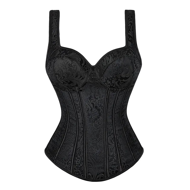 Women Corsets Vest with Straps 