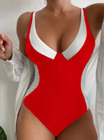 Women Plus Size Swimwear European One Piece Swimsuits