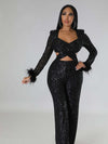 black elegant jumpsuit