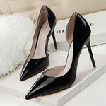 Women’s  Patent Leather 2022  Sexy Party   High Heels Shoes