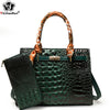 Luxury Crocodile Pattern Designer Shoulder Bags