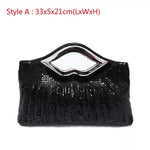 Sequins Evening Clutch Luxury Full Rhinestones Handbags