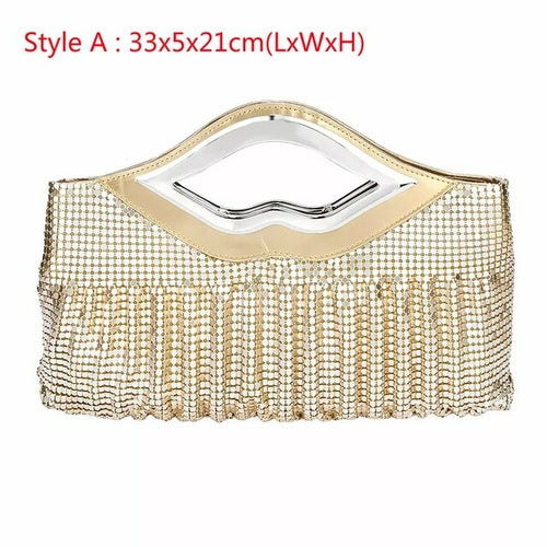 Sequins Evening Clutch Luxury Full Rhinestones Handbags