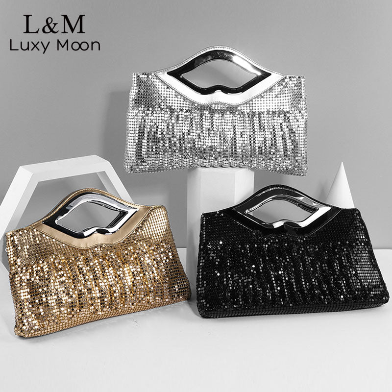 Sequins Evening Clutch Luxury Full Rhinestones Handbags