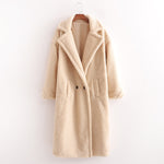 Women Teddy Faux Fur Long Vintage Winter Coats